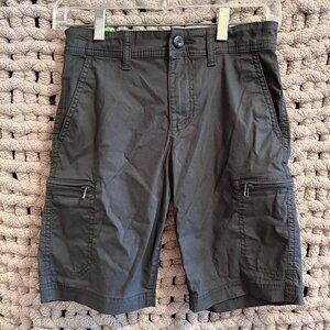 Urban Pipeline Grey Cargo Shorts Youth Size 10 NWOT